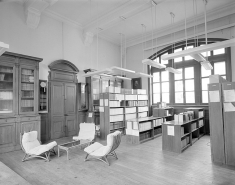 Intérieur de la grande salle, côté nord. © Région Bourgogne-Franche-Comté, Inventaire du patrimoine