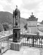 Tombeau d'Eugénie Girod : vue d'ensemble. © Région Bourgogne-Franche-Comté, Inventaire du patrimoine