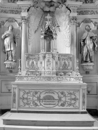 Vue d'ensemble : de face, vue rapprochée © Région Bourgogne-Franche-Comté, Inventaire du patrimoine