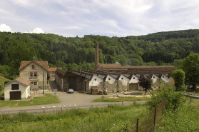 Vue plongeante depuis le nord. © Région Bourgogne-Franche-Comté, Inventaire du patrimoine