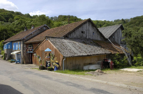 Vue d'ensemble depuis le nord. © Région Bourgogne-Franche-Comté, Inventaire du patrimoine