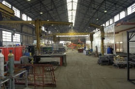 Atelier de fabrication. Vue intérieure depuis le sud. © Région Bourgogne-Franche-Comté, Inventaire du patrimoine