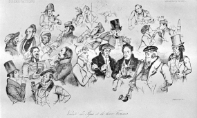 Observations critiques. Variété de Pipes et leurs fumeurs, début 20e siècle. © Région Bourgogne-Franche-Comté, Inventaire du patrimoine