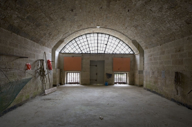 Intérieur d'une casemate : baie. © Région Bourgogne-Franche-Comté, Inventaire du patrimoine