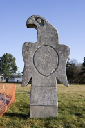 Sculpture : oiseau. © Région Bourgogne-Franche-Comté, Inventaire du patrimoine
