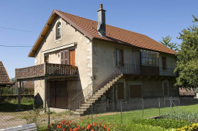 Vue de trois quarts. © Région Bourgogne-Franche-Comté, Inventaire du patrimoine