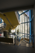 Site récent, galerie : intérieur depuis l'entrée. © Région Bourgogne-Franche-Comté, Inventaire du patrimoine