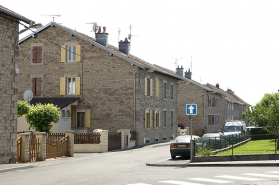 Logements d'ouvriers (rue du Tissage). © Région Bourgogne-Franche-Comté, Inventaire du patrimoine