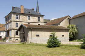 Logement patronal et chai (?) depuis l'ouest. © Région Bourgogne-Franche-Comté, Inventaire du patrimoine