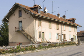 Maison ouvrière N au centre du village (24 Grande Rue). © Région Bourgogne-Franche-Comté, Inventaire du patrimoine