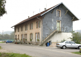 Maison ouvrière A de la cité ouvrière (rue du Coney). © Région Bourgogne-Franche-Comté, Inventaire du patrimoine