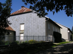 Pignon sud-ouest vu de trois quarts. © Région Bourgogne-Franche-Comté, Inventaire du patrimoine