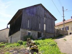 Pignon sud vu de trois quarts. © Région Bourgogne-Franche-Comté, Inventaire du patrimoine