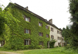 Logement patronal. Elévation ouest. © Région Bourgogne-Franche-Comté, Inventaire du patrimoine