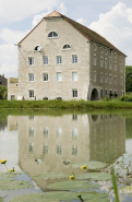 Le moulin vu de trois quarts. © Région Bourgogne-Franche-Comté, Inventaire du patrimoine