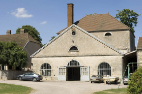 Vue rapprochée du haut fourneau. © Région Bourgogne-Franche-Comté, Inventaire du patrimoine