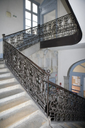 Vue d'ensemble de l'escalier. © Région Bourgogne-Franche-Comté, Inventaire du Patrimoine