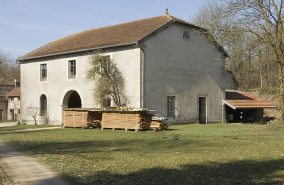 Bâtiment du haut fourneau depuis le sud-est. © Région Bourgogne-Franche-Comté, Inventaire du patrimoine