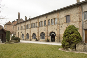 Façade est de l'ancien atelier de taillerie. © Région Bourgogne-Franche-Comté, Inventaire du patrimoine
