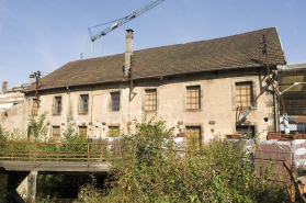 Façade sud de l'atelier de fabrication. © Région Bourgogne-Franche-Comté, Inventaire du patrimoine