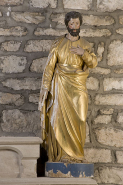 Saint Joseph, vue de face. © Région Bourgogne-Franche-Comté, Inventaire du patrimoine