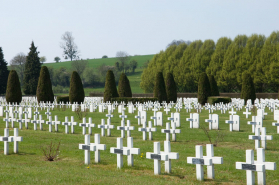 Vue générale du cimetière. © Région Bourgogne-Franche-Comté, Inventaire du patrimoine