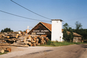 La scierie vers 1990. © Région Bourgogne-Franche-Comté, Inventaire du patrimoine