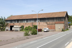 Magasin industriel. Vue depuis l'ouest. © Région Bourgogne-Franche-Comté, Inventaire du patrimoine