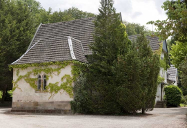 Vue d'ensemble depuis l'entrée. © Région Bourgogne-Franche-Comté, Inventaire du patrimoine