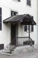 Entrée de la façade nord. © Région Bourgogne-Franche-Comté, Inventaire du patrimoine