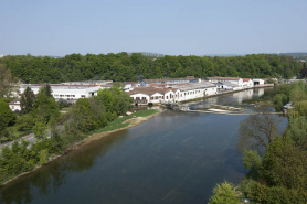 Vue plongeante depuis le sud-est. © Région Bourgogne-Franche-Comté, Inventaire du patrimoine