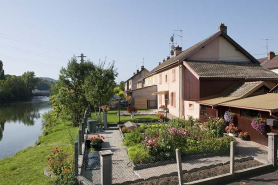 Façades postérieures. © Région Bourgogne-Franche-Comté, Inventaire du patrimoine
