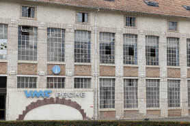 Détail de travées de la façade antérieure. © Région Bourgogne-Franche-Comté, Inventaire du patrimoine