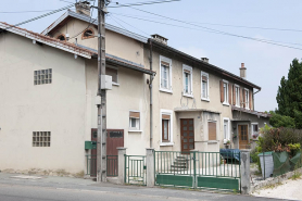 Cité ouvrière. Façade est d'une habitation. © Région Bourgogne-Franche-Comté, Inventaire du patrimoine