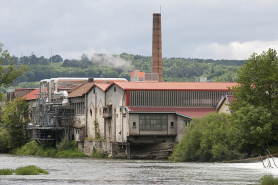 Bâtiments industriels depuis le nord. © Région Bourgogne-Franche-Comté, Inventaire du patrimoine