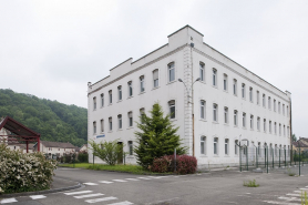 Immeuble de bureaux. Vue depuis le sud-ouest. © Région Bourgogne-Franche-Comté, Inventaire du patrimoine