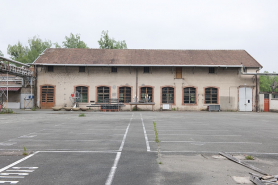 Bâtiment industriel. Vue de face. © Région Bourgogne-Franche-Comté, Inventaire du patrimoine
