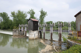 Vannage du barrage. © Région Bourgogne-Franche-Comté, Inventaire du patrimoine