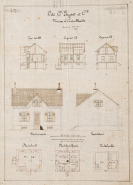 Cité Constant Peugeot et Cie. Maison de contremaître. © Région Bourgogne-Franche-Comté, Inventaire du patrimoine