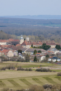 Vue générale rapprochée (depuis le sud-ouest). © Région Bourgogne-Franche-Comté, Inventaire du patrimoine