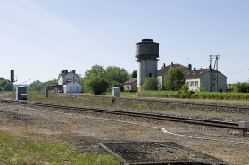 Vue générale du site depuis le nord. © Région Bourgogne-Franche-Comté, Inventaire du patrimoine
