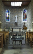 Intérieur : le choeur. © Région Bourgogne-Franche-Comté, Inventaire du patrimoine