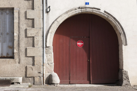 Porte charretière, Grande-Rue. © Région Bourgogne-Franche-Comté, Inventaire du patrimoine