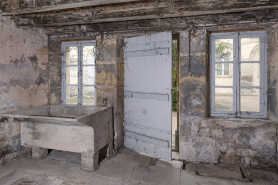 Intérieur de la buanderie. © Région Bourgogne-Franche-Comté, Inventaire du patrimoine