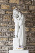 Statue de saint Joseph et l'Enfant. © Région Bourgogne-Franche-Comté, Inventaire du patrimoine