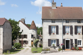Vue générale depuis la Grande Rue. © Région Bourgogne-Franche-Comté, Inventaire du patrimoine