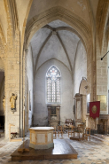 Chapelle du bras nord du transept. © Région Bourgogne-Franche-Comté, Inventaire du patrimoine