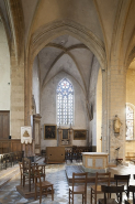 Chapelle du bras sud du transept. © Région Bourgogne-Franche-Comté, Inventaire du patrimoine