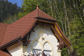 Logement patronal, façade occidentale : baies. © Région Bourgogne-Franche-Comté, Inventaire du patrimoine