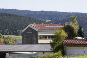 Corps nord : façades postérieure et latérale droite. © Région Bourgogne-Franche-Comté, Inventaire du patrimoine